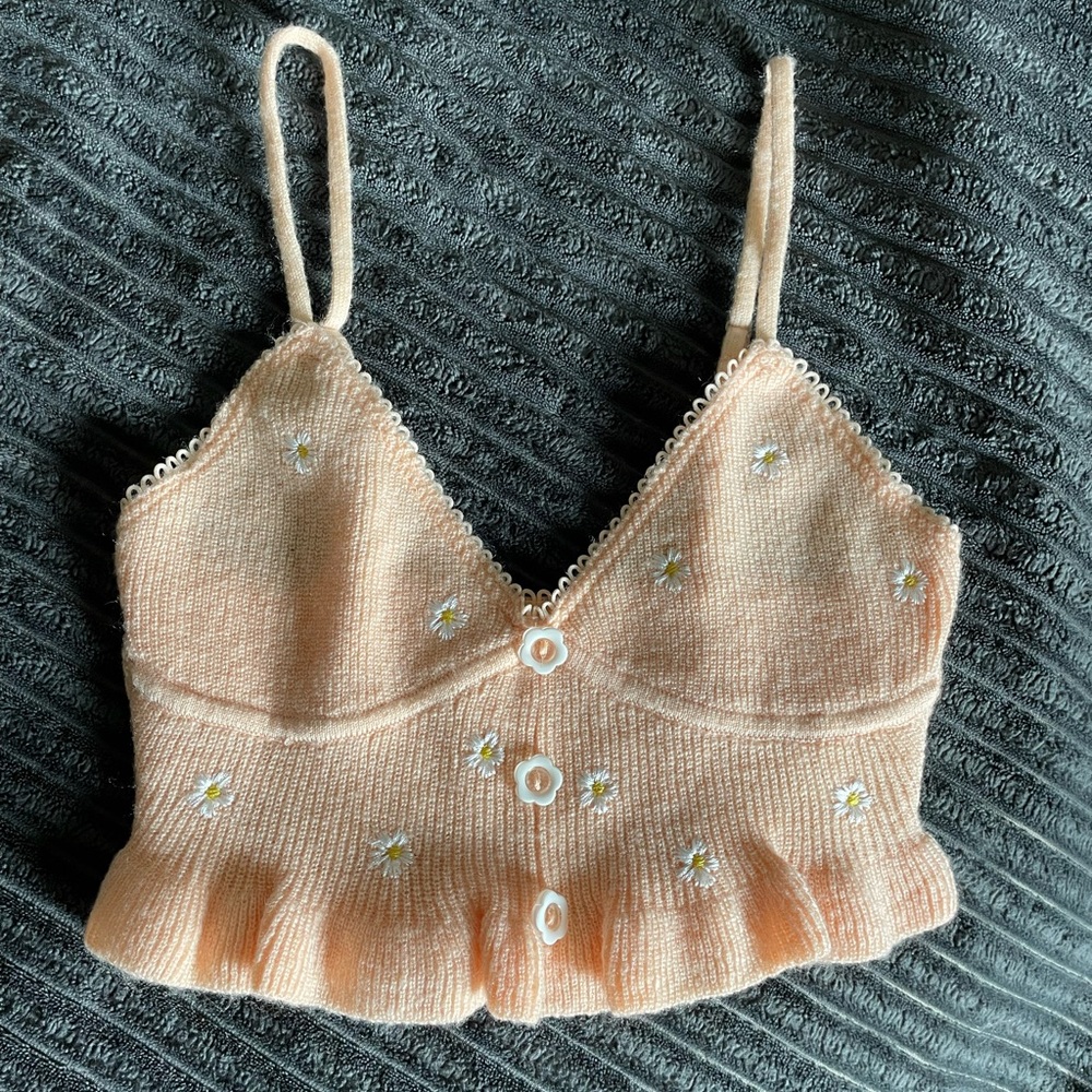 For love and lemons daisy crop top